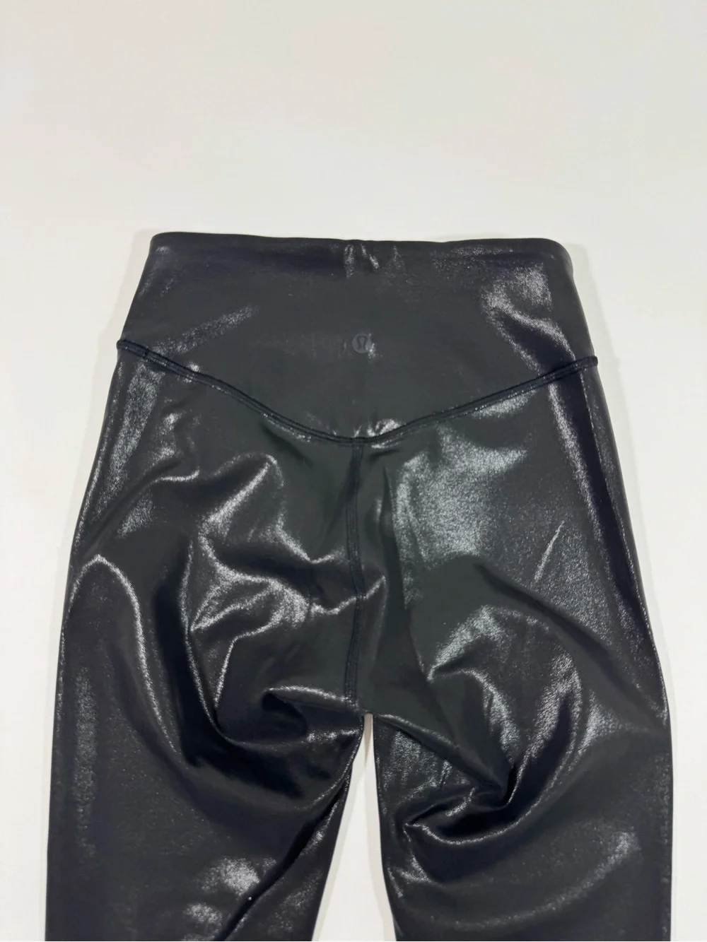 Lululemon Wunder Under Smoothcover Leggings Radiate Foil Print Black